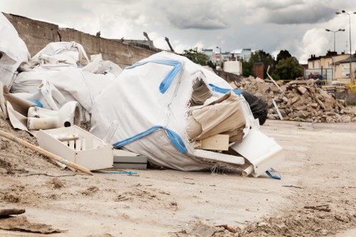 A modern flat undergoing clearance in Hillingdon