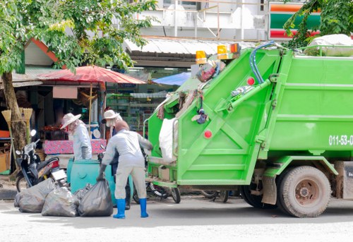 Electric van used for eco-friendly house clearance